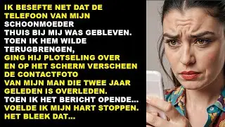 Ik zag een bericht van mijn overleden man op de telefoon van mijn schoonmoeder — ik geloofde het ni.