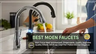 ТОП-5 лучших кухонных смесителей Moen 2026 года