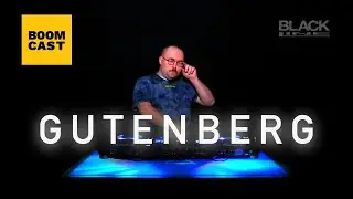 Gutenberg - Boom Cast #16 | Black Line - TECHNO DJ SET 2022 - Podcast  - Live Recording - HD