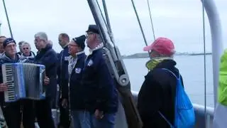Shantykoor Nootweer aan boord de Eendracht