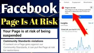 Page at Risk for restrictions on Facebook | Community Standards Violations on Fb