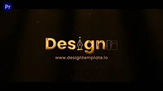 Best Cinematic Golden Logo Reveal Premiere Pro Template