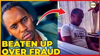 DRAMA Khalif Kairo ARRESTED charged with FRAUD at capitol Hill police station |Plug Tv Kenya