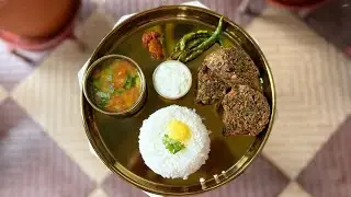 Kothimbir Wadi | अस्सल कोथिंबीर वडी रेसिपी | Maharashtrian Comfort Food | Varan Bhat Thali 🌿🍛
