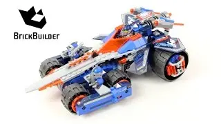 Lego Nexo Knights 70315 Clay's Rumble Blade - Lego Speed build