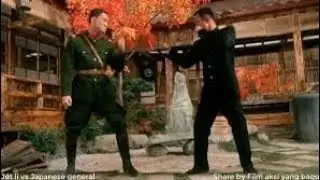 *best fight film*big movies*best actions*master jet li*real fight* JET LI VS JENDERAL FUJITA JEPANG