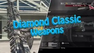 Diamond Weapons of Infinite Warfare | Diamond Classic Weapons