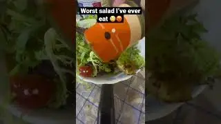Worst salad ever | will never order from outside | diet | weight loss journey #dietplan #weightloss