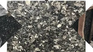 Norwegian silver blue pearl granite