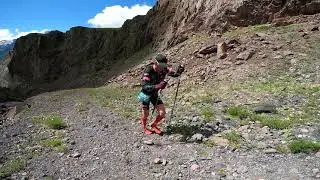 Elbrus world race  2021 Garabashi 30.07.2021 runner №1689 (Drone imitation)