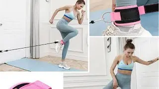 Resistance Bands with Ankle Straps Cuff with Cable for Attachment Boot