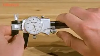 Mitutoyo Demo: How to Read a Dial Caliper