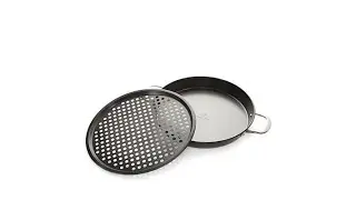 Wolfgang Puck 2piece Nonstick Pizza Pan Set