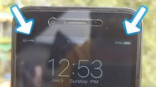 Vivo Status Bar Change, battery icon change, and network icon change