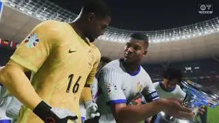 FC 24 - France Champions UEFA EURO 2024 Trophy 🏆 Ceremony / PS5 4K HDR