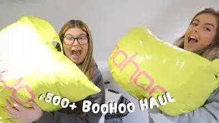 We spent &pound;500+ on Boohoo outfits || HAUL