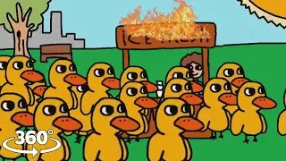 🦆 360 VR Утиная песня, но слишком много уток