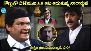 Adhipathi Movie Best Super Hit Court Scene Mohan Babu Nagarjuna | @iDreamCelebrityMasti
