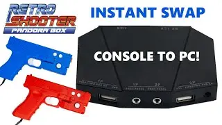 Система USB-коммутатора Retro Shooter Extension Hub для подключения консоли к ПК