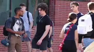NERD RAPS FAST AT COLLEGE!!