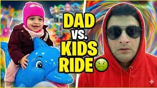 DAD Gets SICK on a KIDS Ride? 🤢😂 | The Oddy Show 