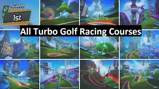 All Turbo Golf Racing Courses Getting 1st on them all