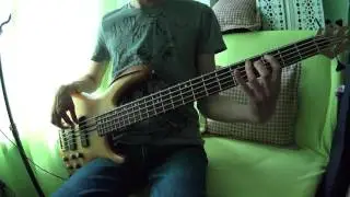 Europe - Danger on the track - bass cover