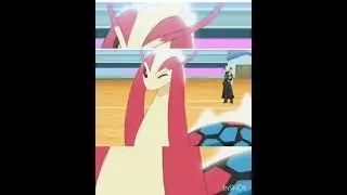 Pokemon iris vs cynthia #pokemon #shorts #viral