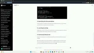 how to learn python documentation