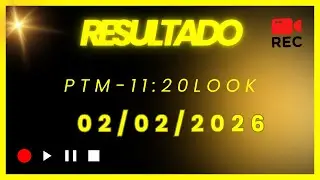 Resultado do jogo do bicho ao vivo -  PTM- 11:20H  02/02/2026