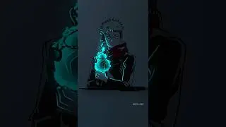 Drawing Yuji Itadori | Jujutsu Kaisen | Glowart | #art #shorts #anime