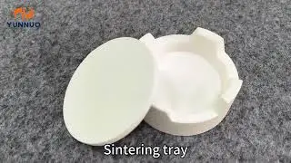Sintering Tray for 90% Aluminium Oxide Dental Sintering Crucible