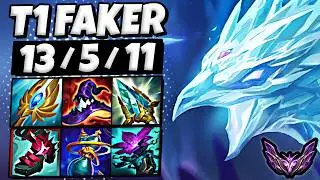 T1 Faker Anivia vs Cho'Gath [ MID ] Korea Master Patch 26.3