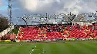 Gateshead v Aldershot Town, Teams Out @ Gateshead International Stadium, Saturday 3 December 2022