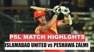 Islamabad United vs Peshawar Zalmi Highlights - IU vs PZ Highlights Today 22/06/2021 - PSL 6