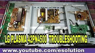 Lg plasma 42pn4500 t a troubleshooting