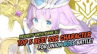TOP 5 BEST SSR PRIORITY CHARACTER FOR UNION BOSS! [ Demian Saga ]