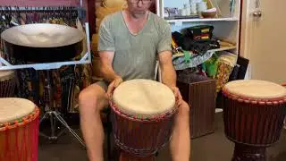 MS Djembes (Georgio, The General, Casanova) - African Drumming