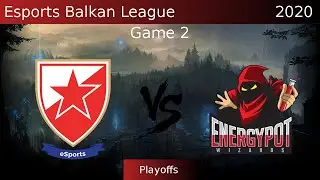 Crvena zvezda vs Energypot Wizards Highlights | Esports Balkan League Spring Final Game 2