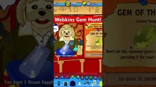 Webkinz Gem Hunt Time!! #shorts