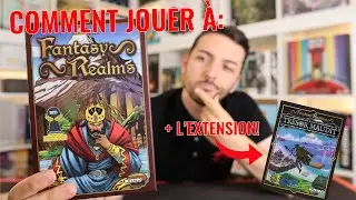 Comment Jouer &agrave; Fantasy Realms + Le  Tr&eacute;sor Maudit | R&egrave;gles + Critique | On Joue-Tu?