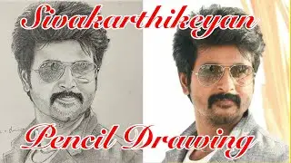 How to draw sivakarthikeyan | Realistic pencil drawing | Birthday Special | Doctor | Hero | Remo