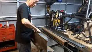 Home made brake / finger brake, part 1.building the brake