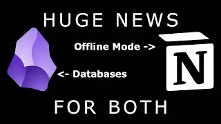 Notion Offline Mode + Obsidian Databases!