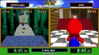 GothicLogic vs pete__. SM64 70 Star Tournament 2017