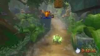 Crash Bandicoot N. Sane Trilogy: Turtle Woods (Time Trial - Platinum Relic)