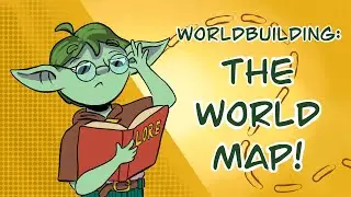 Worldbuilding: The World Map!! - Sketchbook Session