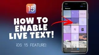 iOS 15 OUT NOW - New Feature | How to enable/use LiveText! #ios15