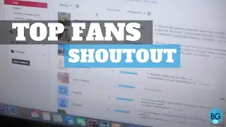 TOP FANS SHOUTOUT