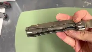 KUNWU BIG TAO Titanium scales and hardware with M390 blade steel.